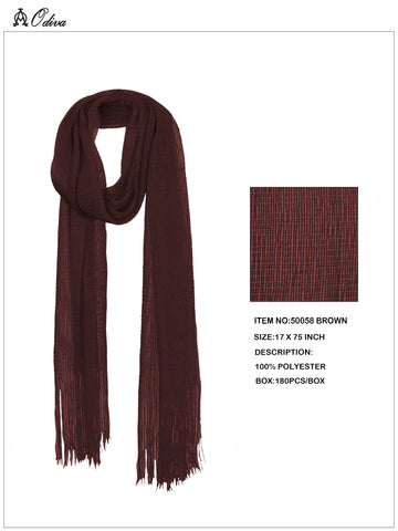 Shimmer and Shine Scarf-Brown